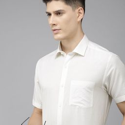 Park Avenue Pure Silk Formal Shirt-image-96