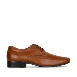 Bata Men's BREZZA FK E 23 Brown Derby Shoes-image-70