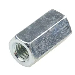 RS PRO 24mm Bright Zinc Plated Steel Coupling Nut M8, 276538 (Bag of 25 Pcs)-image-60