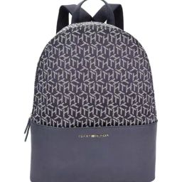 TOMMY HILFIGER Navy & White Logo Large Backpack-picture-45