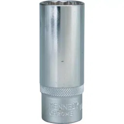 Kennedy-Pro 3/8 Inch Square Drive 12 Point A/F Bi-Hex Deep Socket Size - 11/16 Inch-11