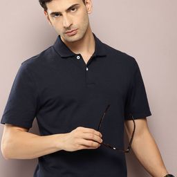 Kook N Keech Men Polo Collar Pure Cotton T-shirt-image-22