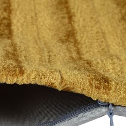 HOUZZCODE Yellow Set of 5 Solid Square Cushion Covers image 4