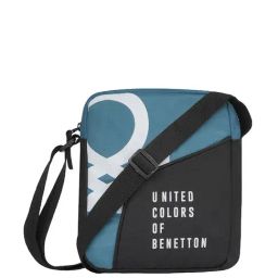 United Colors of Benetton Aquino Grey & Black Polyester Printed Cross Body Bag-20