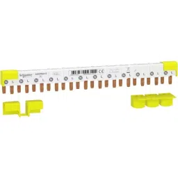 Schneider Electric Acti 9 Series 1 Phase 230 V AC 9 mm Pitch Busbar, A9XPN612-7