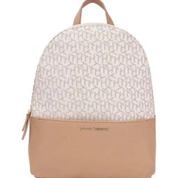TOMMY HILFIGER Mudstone & Khaki Sand Logo Large Backpack-picture-48