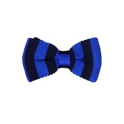 Tossido Blue Striped Bow Tie-image-9