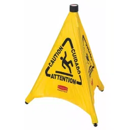 RUBBERMAID Wet Floor Cone Weighted Yellow 762 mm, FG9S0100YEL-picture-9