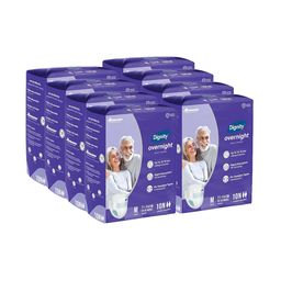 Dignity Set Of 8 Overnight Tape Style Adult Diapers - M - 10Pcs Each-image-103