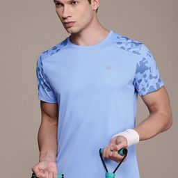 WROGN Abstract Detailed Round Neck Training T-shirt-picture-48