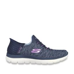 Skechers Women's SUMMITS-DAZZLING HAZE Navy Purple Casual Slip Ons-image-41