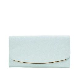 Code by Lifestyle Blue Shimmer Clutch-image-52