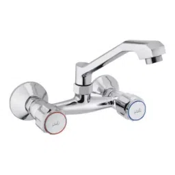 Plato Metalic Finish Forged Half Turn Fitting Deluxe Sink Mixer With Swivel Spout, D 011-image-55