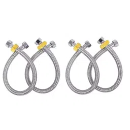 CLINTON  Stainless Steel 304 Connection Pipe Silver C_24inch_connection pipe_4 (Pack of 4)-picture-31