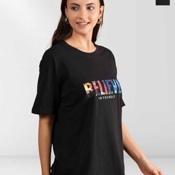 Belfry Women 2 Printed Applique T-shirt-image-34