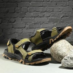 Spykar Men's LIAM Khaki Floater Sandals-70
