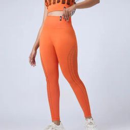 Feier Orange Relaxed Fit Tights-image-2