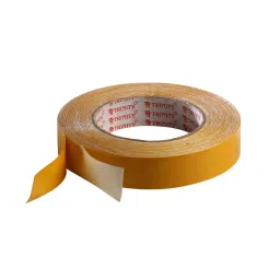 TRINITY Double Side Cotton Tape 300 mm x 20 m Yellow Release + White Cloth (Pack of 6)-image-53