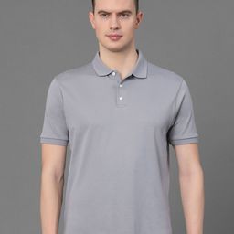 Red Tape Polo Collar Pure Cotton T-shirt-picture-6