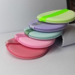 Facejewel Set Of 6 Powder Puff With Makeup Removal Puff With Box-25