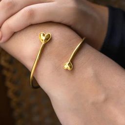 Shaya 925 Silver You and Your Clumsy Spills Bracelet in Gold-Plating-image-31
