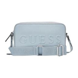 Guess Pale Denim Haddington Cross Body Bag-image-7