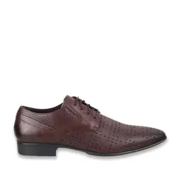 Metro Men's Brown Derby Shoes-picture-31