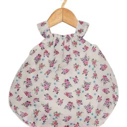 Creative Kid'S Girls White Regular Fit Printed Dress-image-30