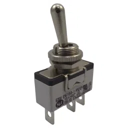 APEM SWITCH, TOGGLE, SPST, 15A, 250V, 635H/2-45