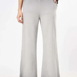 Ajile by Pantaloons Grey Cotton Plain Pants-picture-22