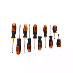 Tactix 10 Pcs Screwdriver Set 205407-19