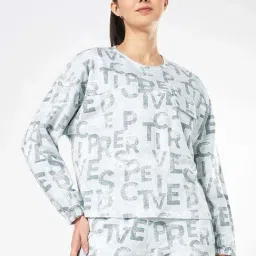 Ajile by Pantaloons Grey Cotton Printed Sweatshirt-image-92