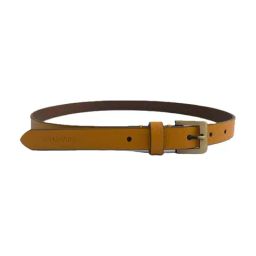 BELWABA Mustard Textured Casual Belt-33