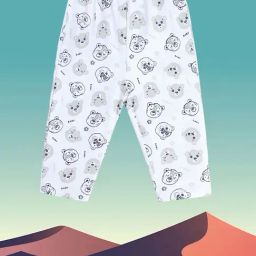 MINIKLUB Kids White Printed Pants-image-124