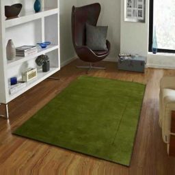 Presto Green Wool Hand Tufted Carpet-image-78