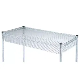 AS ONE Wire Rack Steel Basket Shelf Steel Chrome Plating 60.9x45.7 cm, 61-65-12-1-picture-15