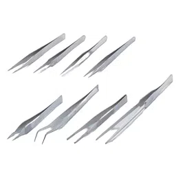 AS ONE Tweezers 130 mm Length Stainless Steel SUS304, K-17V 13A-image-49