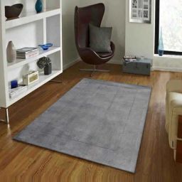 Presto Grey Wool Hand Tufted Carpet-image-64