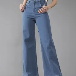 Dolce Crudo Blue Denim Solid Jeans-picture-31