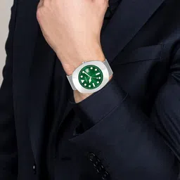 LOREM Men Patterned Dial & Analogue Watch LR143 image 2