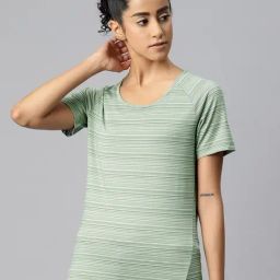 ALCIS Green Striped Dry Tech T-Shirt-picture-28