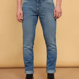 Wrangler Skanders Blue Slim Fit Low Rise Jeans-picture-32