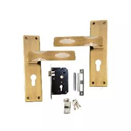 WIDOMA 203.2 mm (8 Inch) Stainless Steel Antique Finish Mortise CY Lock Set, WIDOMA M1527-43