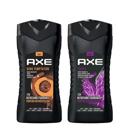 AXE Men 2Pcs 3-In-1 Face, Hair & Body Wash 250ml each - Excite & Dark Temptation-41