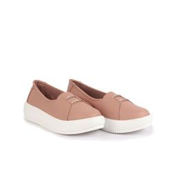 FAUSTO Women Textured PU Loafers-image-87