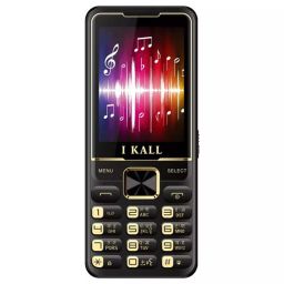 I Kall 2.4 inch Display 2500 mAh Battery Dual Sim Black Keypad Mobile, K99 image 3