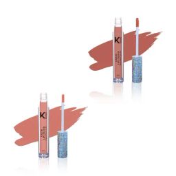 KINDED Liquid Lip Colour 05 Rust Crust & 10 Perfect Nude Combo-41