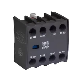Elmeasure Auxiliary Contactor with Rating 4 A, 110 V AC, 4NO, EACDA4NO-10