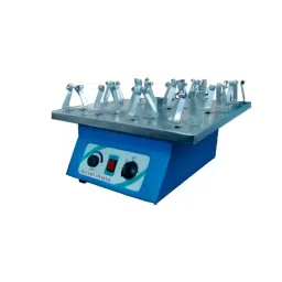 NSAW RFS-05 500 ml 9 Flask Rotary Flask Shaker with Rubber Disc NSAW-1475 image 1