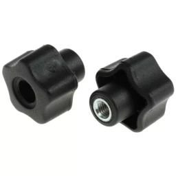 RS PRO Black Multiple Lobes Clamping Knob M6 Threaded Through Hole, 7027617-image-35
